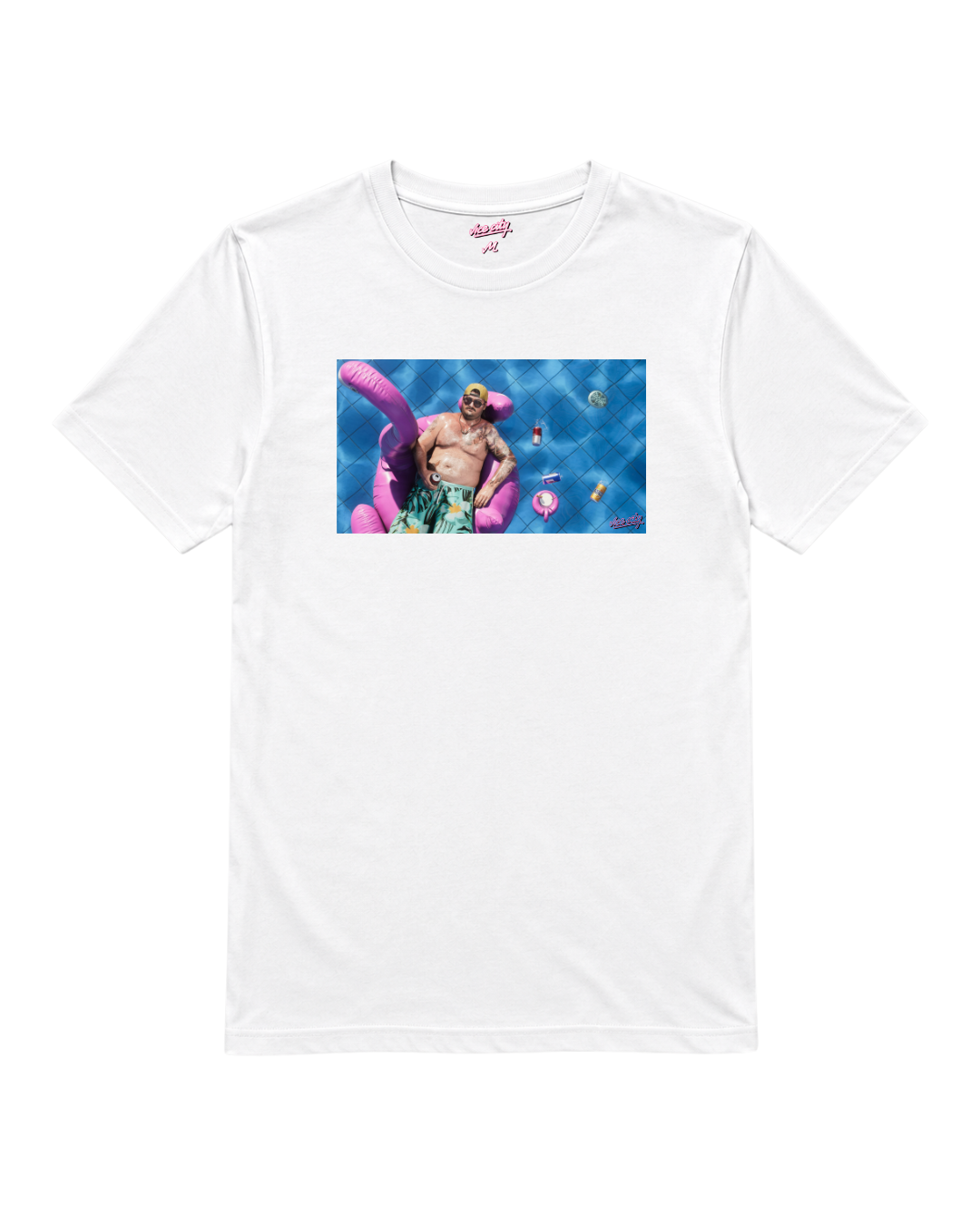 Regular-fit heavyweight t-shirt featuring the Cal Hampton graphic.