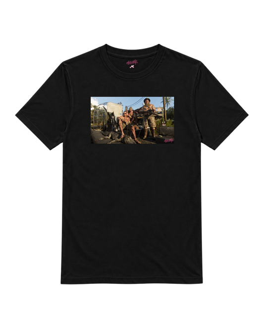 Regular-fit heavyweight t-shirt featuring the Grassrivers graphic.