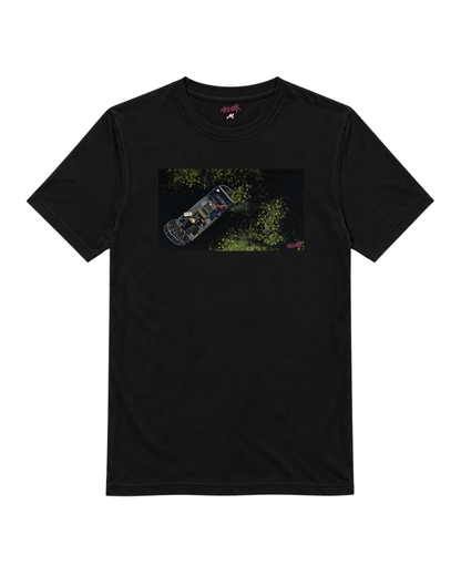 Regular-fit heavyweight t-shirt featuring the Grassrivers Patrol graphic.